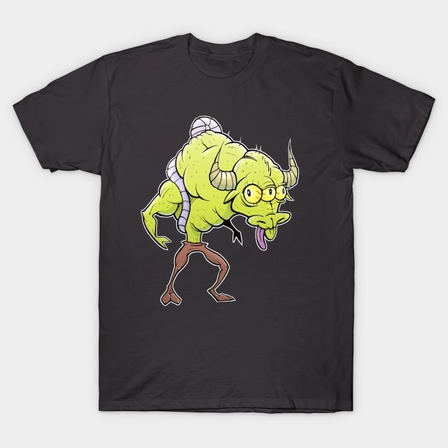 Mutated Minotaur T-Shirt by noumier